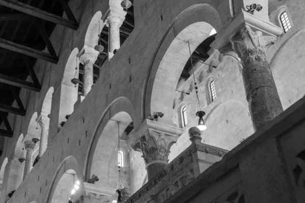 Prachtig Uitzicht Oude Italiaanse Bari Stad Architectuur — Stockfoto