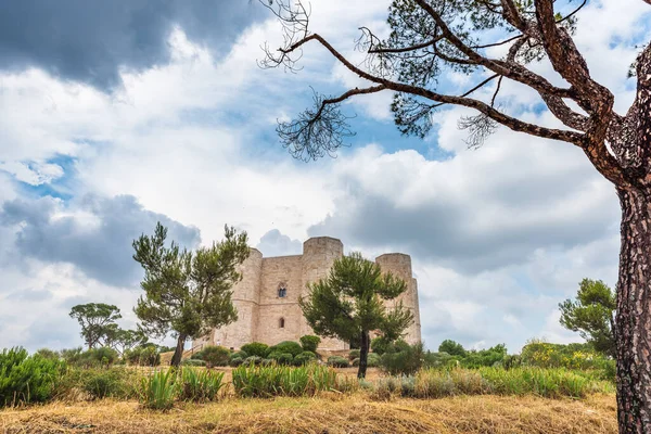 Castel Del Monte Une Forteresse Xiiie Siècle Construite Par Empereur — Photo