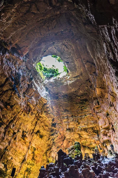 Castellana Barlangjai Fénypengék — Stock Fotó