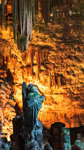 卡斯特莱娜洞穴光之剑 — 图库照片