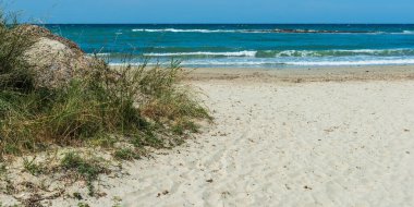 Monopoli yakınlarındaki deniz manzarası harika.