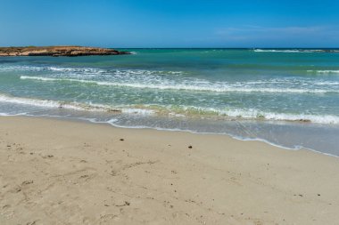 Monopoli yakınlarındaki deniz manzarası harika.