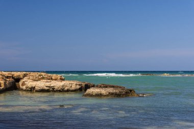 Monopoli yakınlarındaki deniz manzarası harika.
