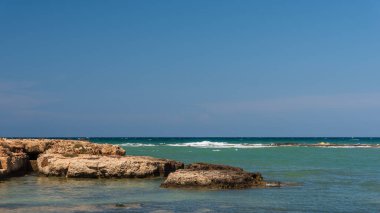 Monopoli yakınlarındaki deniz manzarası harika.