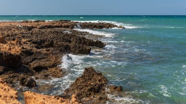 Monopoli yakınlarındaki deniz manzarası harika.
