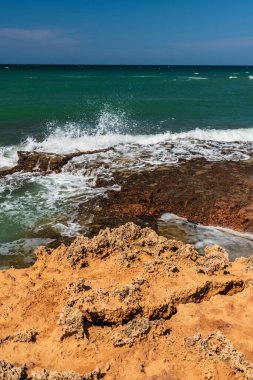 Monopoli yakınlarındaki deniz manzarası harika.