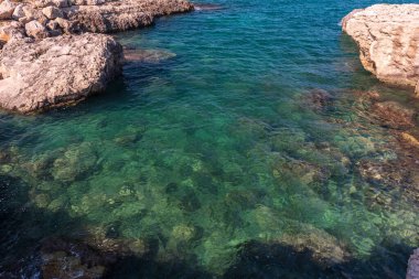 Monopoli yakınlarındaki deniz manzarası harika.
