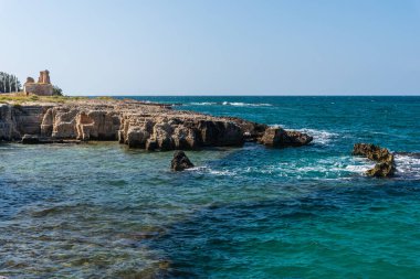 Monopoli yakınlarındaki deniz manzarası harika.