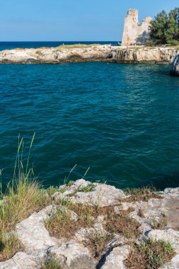 Monopoli yakınlarındaki deniz manzarası harika.