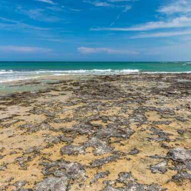 Monopoli 'de güzel deniz ve sahil