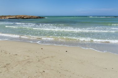 Monopoli 'de güzel deniz ve sahil