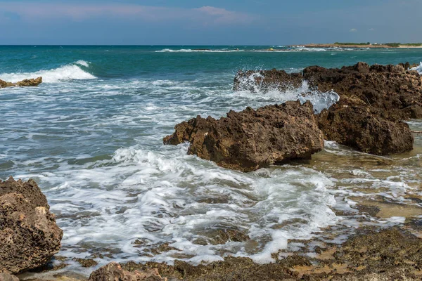 Vacker Utsikt Över Havet Kusten Nära Monopoli — Stockfoto