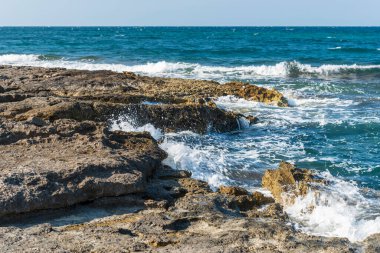 Monopoli yakınlarındaki deniz manzarası harika.