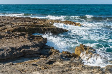 Monopoli yakınlarındaki deniz manzarası harika.