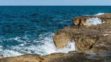 Monopoli yakınlarındaki deniz manzarası harika.