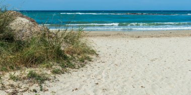 Monopoli yakınlarındaki deniz manzarası harika.