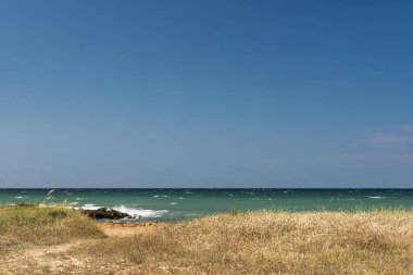 Monopoli yakınlarındaki deniz manzarası harika.