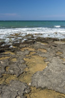 Monopoli yakınlarındaki deniz manzarası harika.