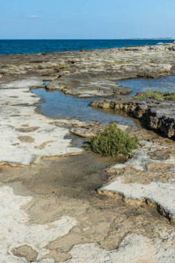 Monopoli yakınlarındaki deniz manzarası harika.