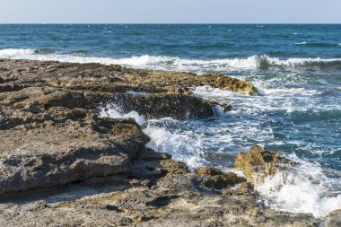 Monopoli yakınlarındaki deniz manzarası harika.