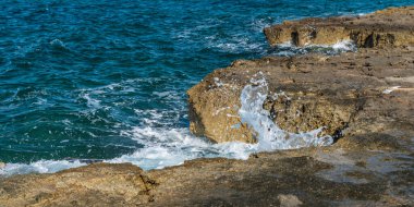 Monopoli yakınlarındaki deniz manzarası harika.