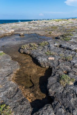 Monopoli 'deki deniz manzarası harika.