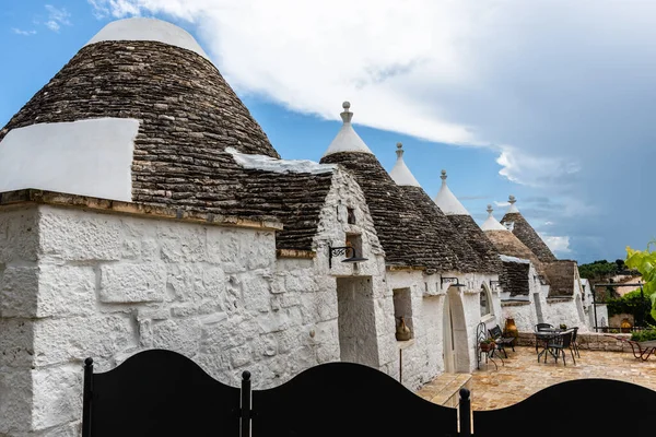 Martina Franca Apúlia Itália Quinta Tradicional Apuliana Trulli Itália — Fotografia de Stock