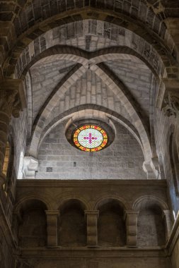 Matera, İtalya 'daki eski kilisenin içinde.