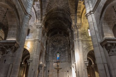 Matera, İtalya 'daki eski kilisenin içinde.