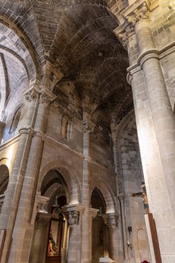 Matera, İtalya 'daki katedralin içi