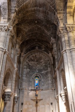Matera, İtalya 'daki katedralin içi