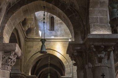 Matera, İtalya 'daki katedralin içi