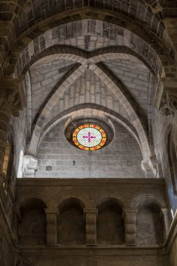 Matera, İtalya 'daki katedralin içi