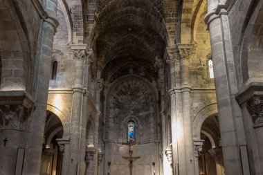 Matera, İtalya 'daki katedralin içi