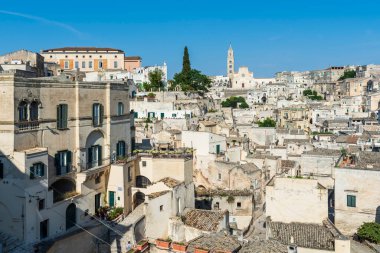 Matera, İtalya 'nın güzel manzarası