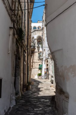İtalya 'nın Ostuni şehrinin güzel manzarası