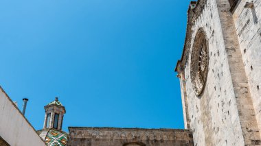 Antik Puglia 'nın işaretleri. Beyaz şehir. Ostuni..