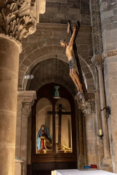 Intérieur Vieille Église Matera Italie — Photo