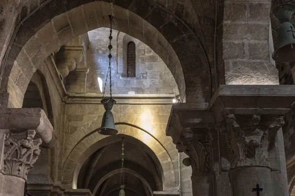 Interieur Van Kathedraal Matera Italië — Stockfoto