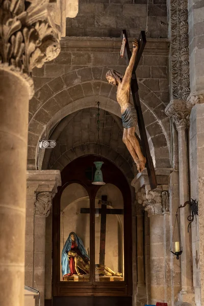 Εσωτερικό Του Καθεδρικού Ναού Στη Matera Ιταλία — Φωτογραφία Αρχείου