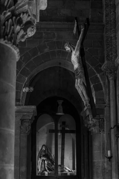 Interiér Katedrály Matera Itálie — Stock fotografie