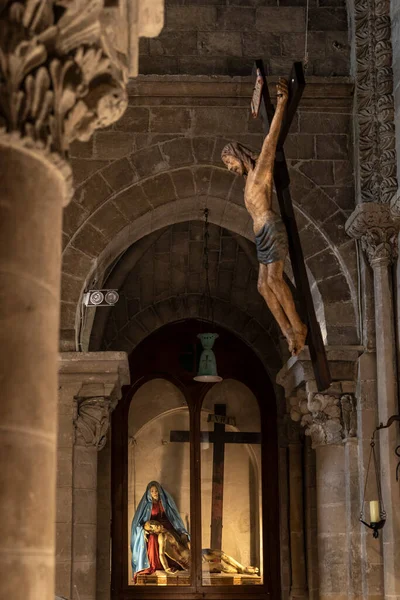 Matera Talya Daki Katedralin Içi — Stok fotoğraf