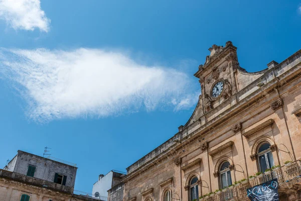 İtalya 'nın Ostuni şehrinin güzel manzarası