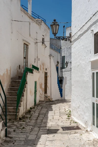 Einblicke Das Antike Apulien Die Weiße Stadt Ostuni — Stockfoto