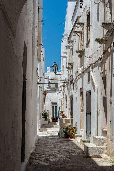 Hermosa Vista Ciudad Ostuni Italia —  Fotos de Stock