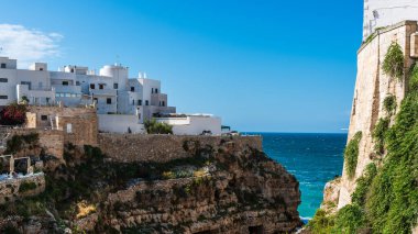 Polignano a Mare 'nin manzarası
