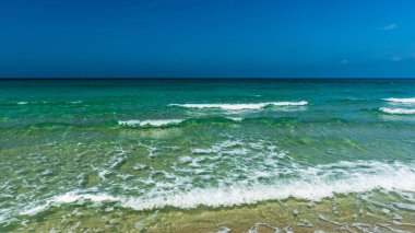 Torre dell 'Orso plajının güzel manzarası