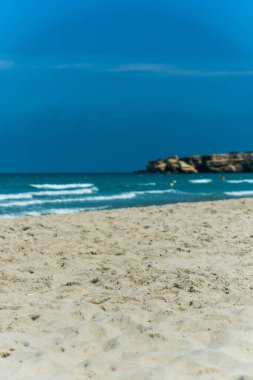 Torre dell 'Orso plajının güzel manzarası
