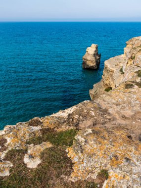 Torre dell 'Orso plajının güzel manzarası