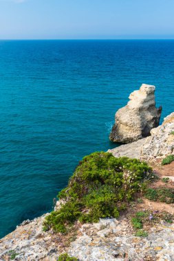Torre dell 'Orso plajının güzel manzarası